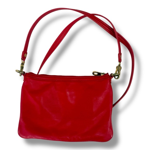 MARC JACOBS turnlock Percy Crossbody fire pepper 1272 - Picture 2 of 8